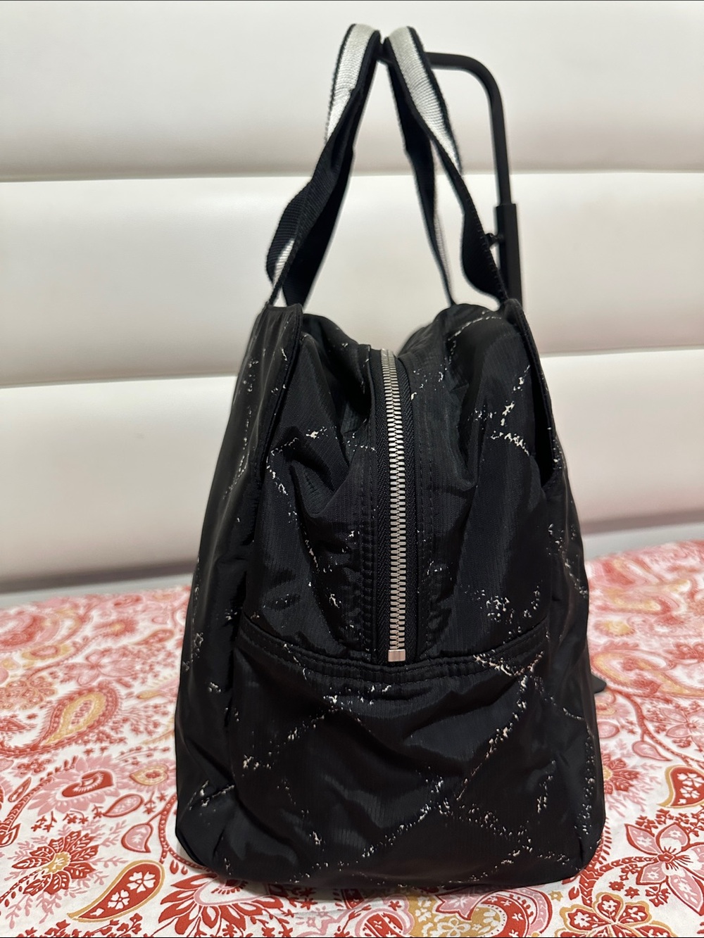 Chanel Old Travel Line Nylon Overnight Bag - Picture 6 of 14